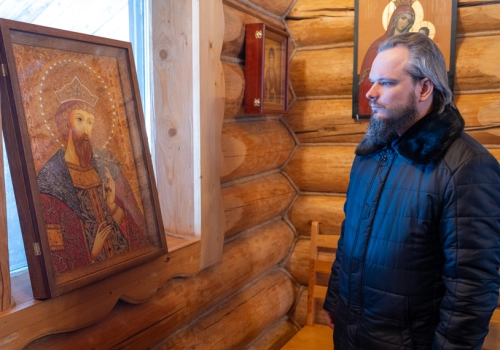 Епископ Алексий совершил рабочую поездку в Свято-Владимирский монастырь на истоке Днепра