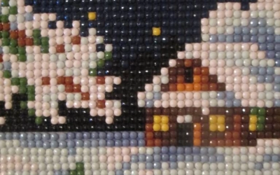 Зимняя ночь. Петрова Галина, колледж.