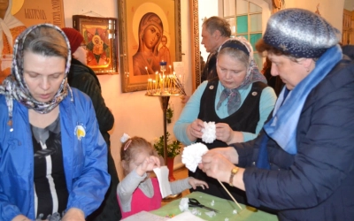 Первый этап акции «Белый цветок»