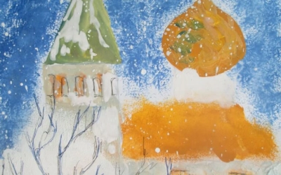 Рождественская ночь. Глебова Елизавета, колледж.