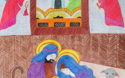 Рождество. Шалдова Ольга, колледж.