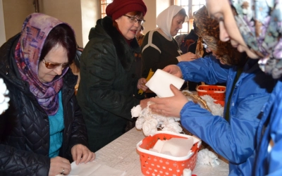 Первый этап акции «Белый цветок»