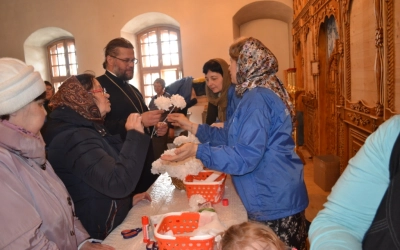 Первый этап акции «Белый цветок»