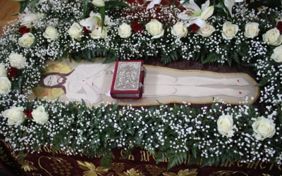 Вечерня с выносом Плащаницы Спасителя