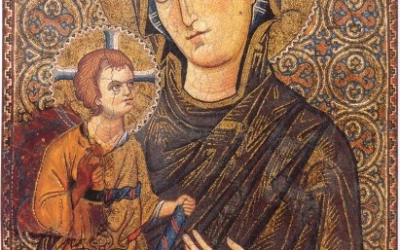 Мозаическая икона. Византия. XIII в. Монастырь св.Екатерины, Синай, Египет.