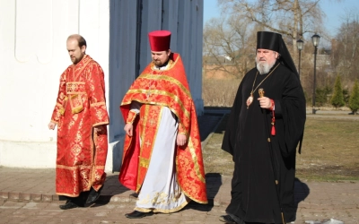 Архиерейское служение в Светлый Пяток