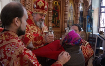 Архиерейское служение в Светлый Пяток