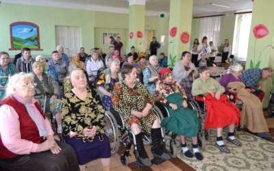 Пасхальная встреча Вяземском интернате