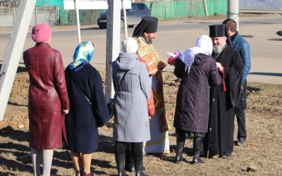 Светлая Суббота в храме Рождества Христова