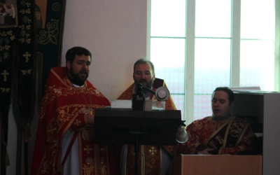 Светлая Суббота в храме Рождества Христова