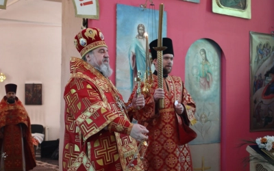 Светлая Суббота в храме Рождества Христова