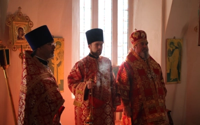 Светлая Суббота в храме Рождества Христова