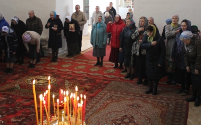 Светлая Суббота в храме Рождества Христова