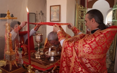 Светлая Суббота в храме Рождества Христова