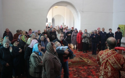 Светлая Суббота в храме Рождества Христова