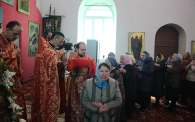 Светлая Суббота в храме Рождества Христова