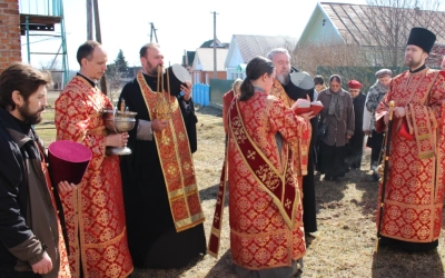 Светлая Суббота в храме Рождества Христова