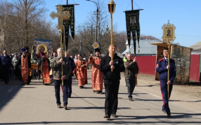 Светлая Суббота в храме Рождества Христова