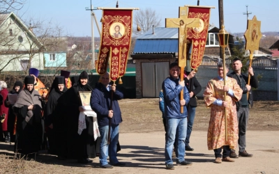 Светлая Суббота в храме Рождества Христова