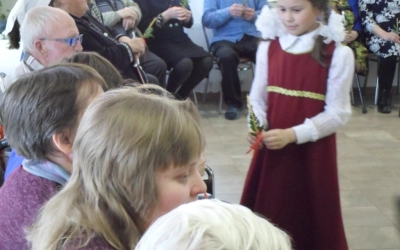 Пасхальный концерт в Доме пожилого человека села Дугино