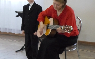 Пасхальный концерт в Доме пожилого человека села Дугино