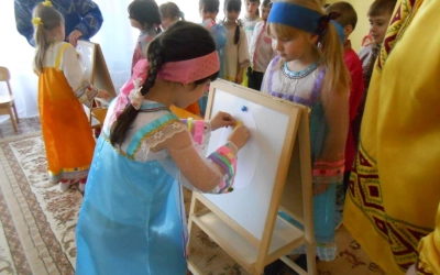 Пасха в Игоревском детском садике