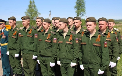 Освящение памятника в с. Знаменка