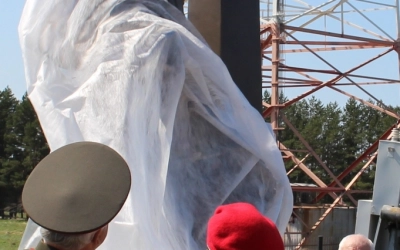 Освящение памятника в с. Знаменка