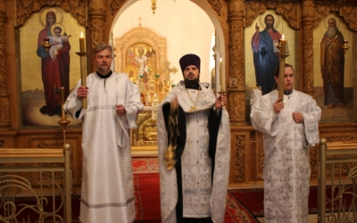 Всенощное бдение накануне Вознесения Господня