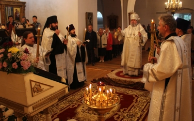 Всенощное бдение накануне Вознесения Господня