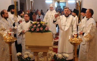 Всенощное бдение накануне Вознесения Господня