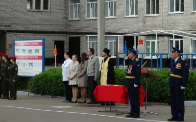 церемония проводов в запас военнослужащих