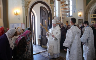 Литургия в Токарево