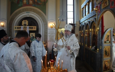 Литургия в Токарево