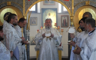 Литургия в Токарево