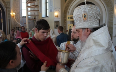 Литургия в Токарево