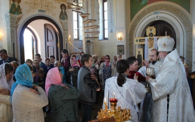 Литургия в Токарево