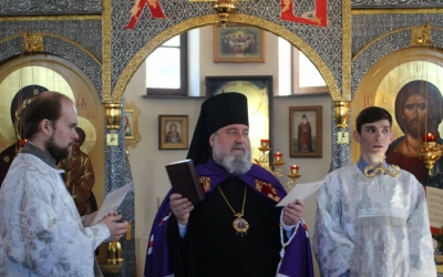 Литургия в Токарево