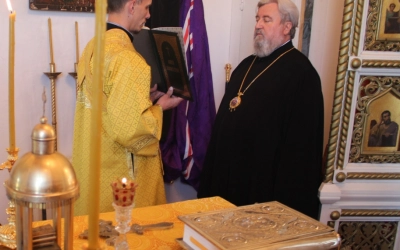 Всенощное бдение в никольском приделе