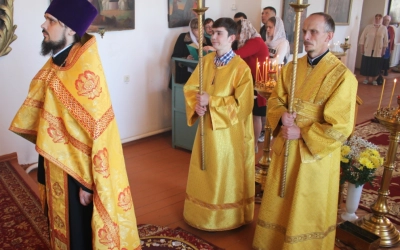 Всенощное бдение в никольском приделе