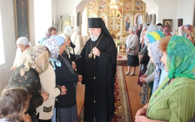 Всенощное бдение в никольском приделе