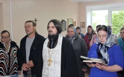 Вручение грамот в деревне Касня