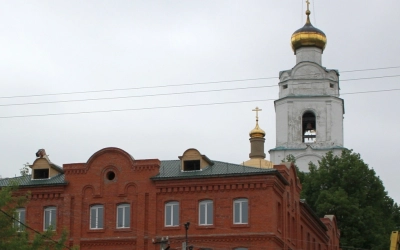 установка купола и креста