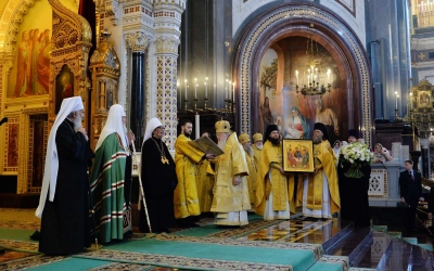 в Храма Христа Спасителя