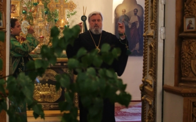 Всенощное бдение накануне Троицы