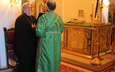 Всенощное бдение накануне Троицы