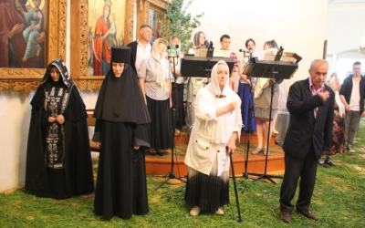 Всенощное бдение накануне Троицы