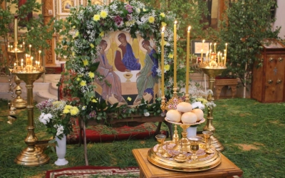 Всенощное бдение накануне Троицы