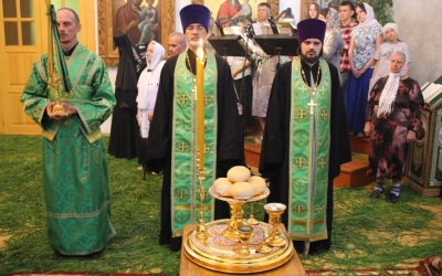 Всенощное бдение накануне Троицы