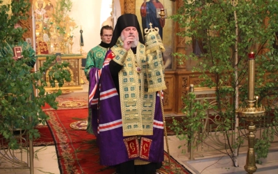 Всенощное бдение накануне Троицы